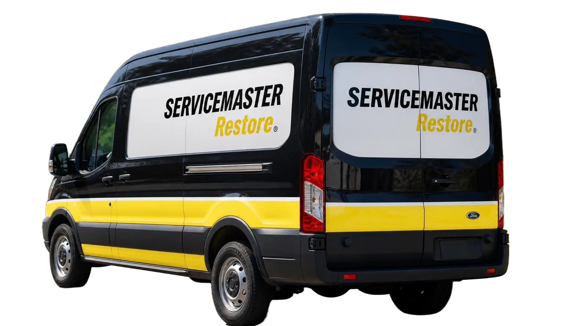 ServiceMaster by First Response restoration van